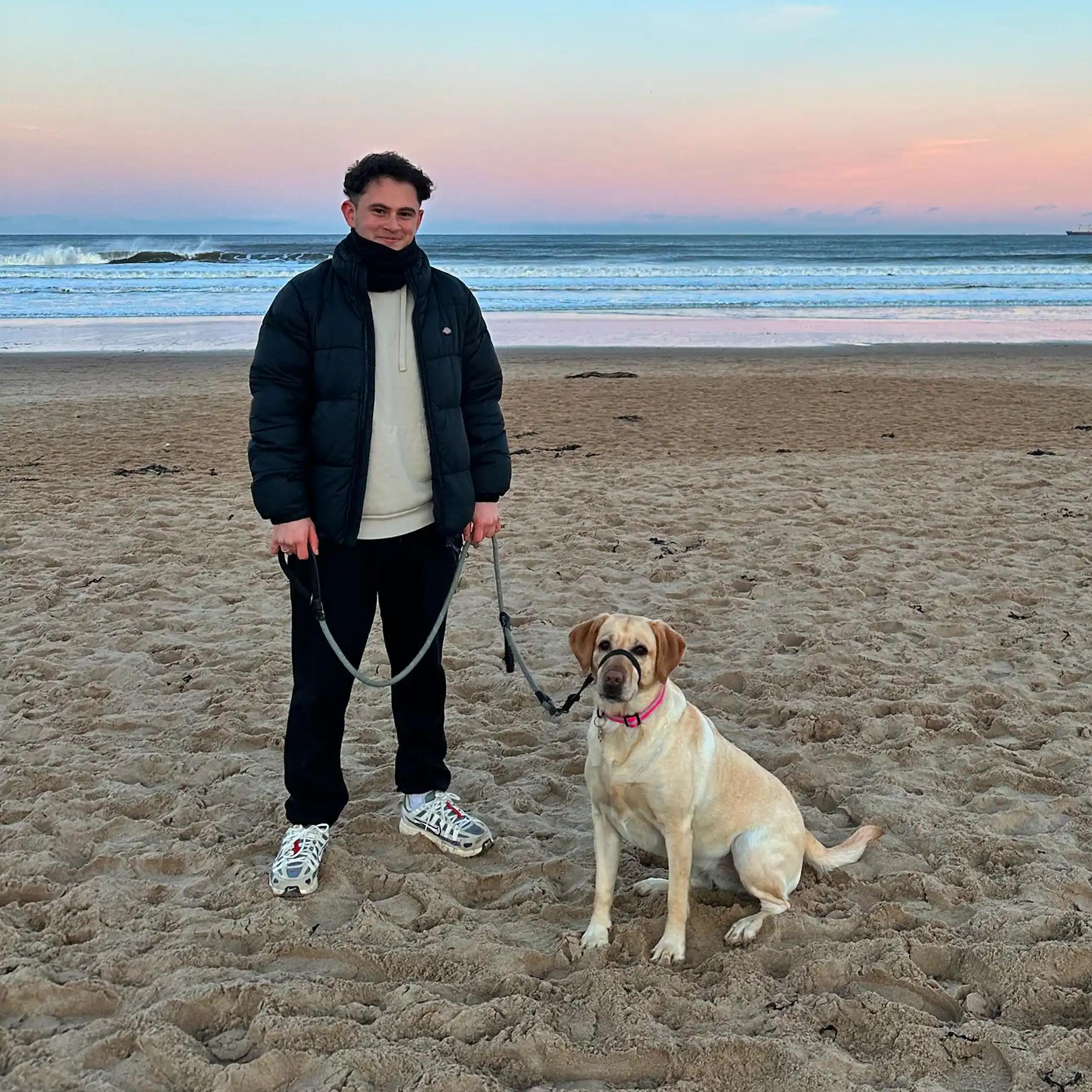Dan and his dog